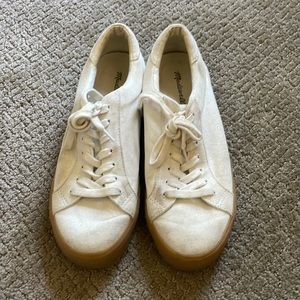 Madewell White Tennis Shoes